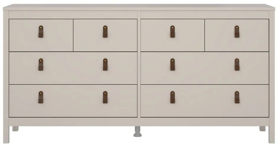 Comodă grej 159x80x38 cm Madrid – Tvilum