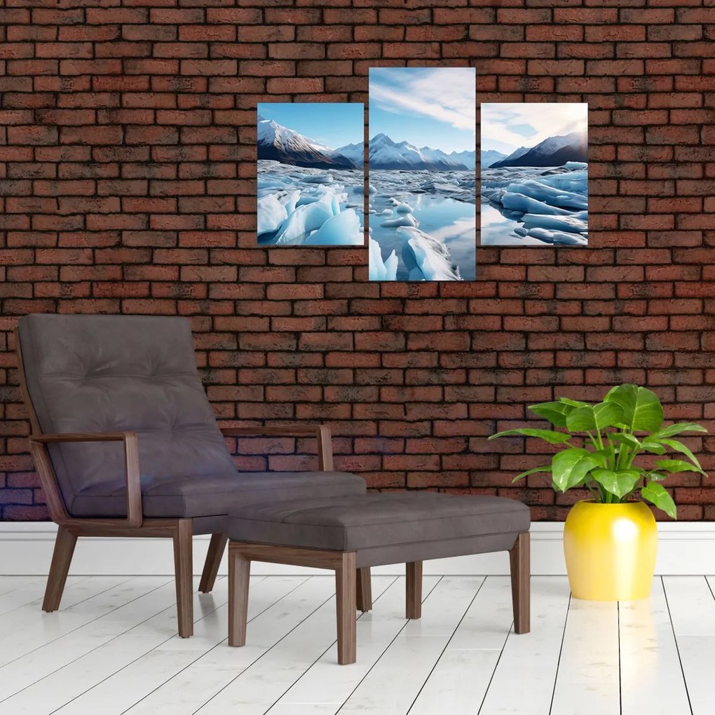Tablou - Formațiuni glaciare (90x60 cm)