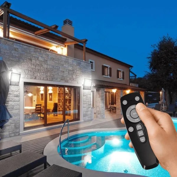 Proiector LED solar dimabil Aigostar LED/300W/3,2V IP65 + telecomandă