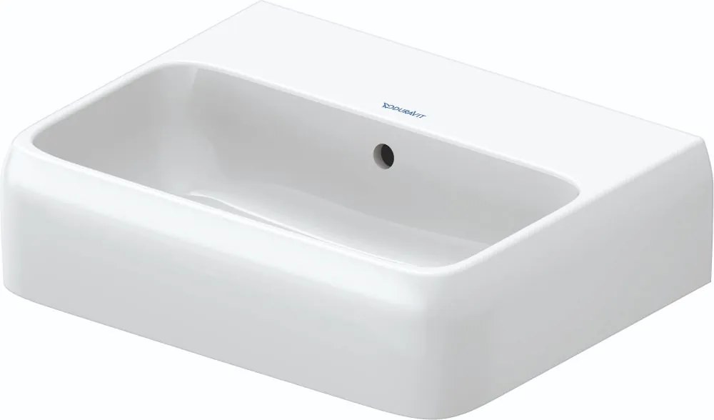 Duravit Qatego lavoar 45x35 cm dreptunghiular de blat alb 0746452060