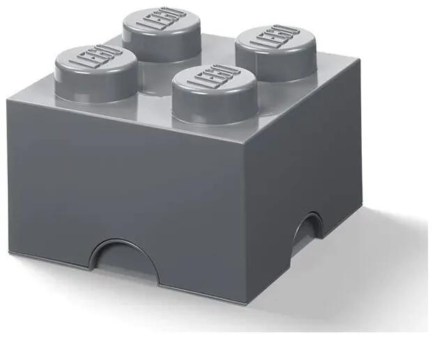 Lego - Cutie depozitare 2x2  Gri