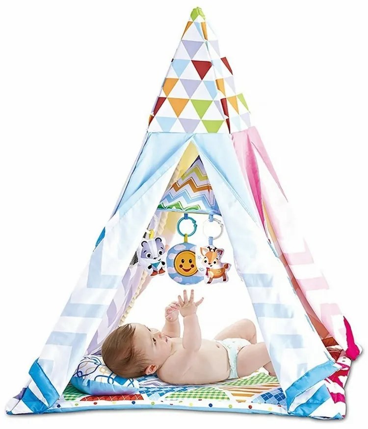 Cort de joacă Chipolino Zig Zag 2in1