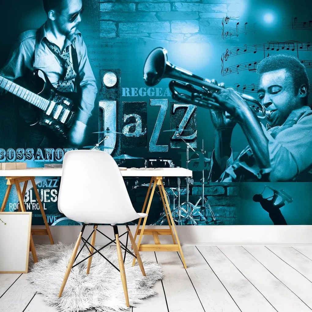 Fototapet - Muzica At Deco (152,5x104 cm)
