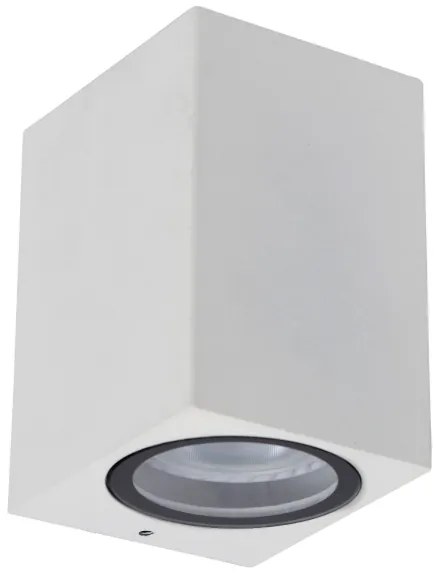 Aplică de exterior ZARO 1xGU10/35W/230V IP44 alb Lucide 69800/01/31