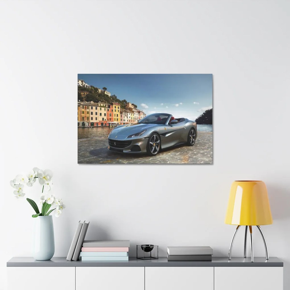 Tablou Canvas Ferrari Cabrio 90x60 cm