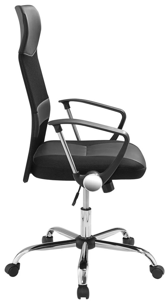 Jusky Scaun de birou Austin - negru