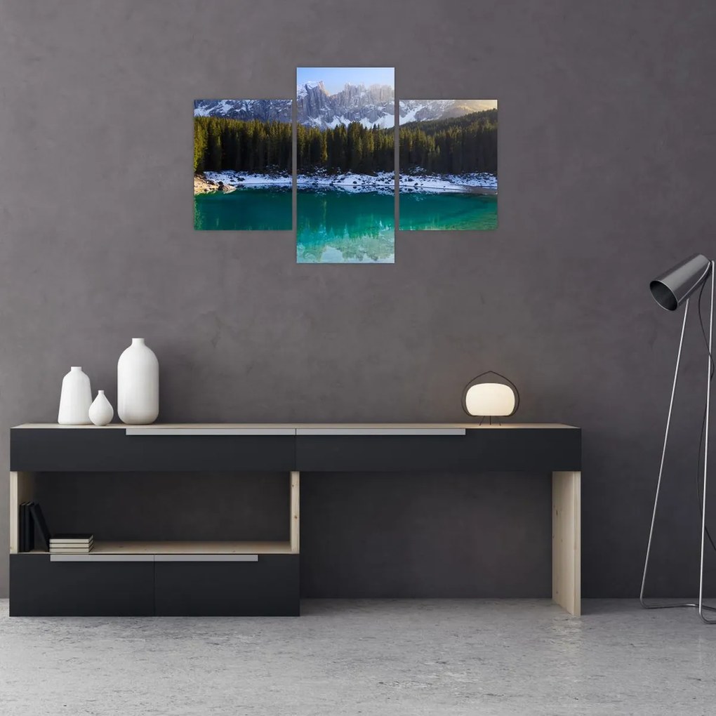 Tablou - Lacul Karersee (90x60 cm)