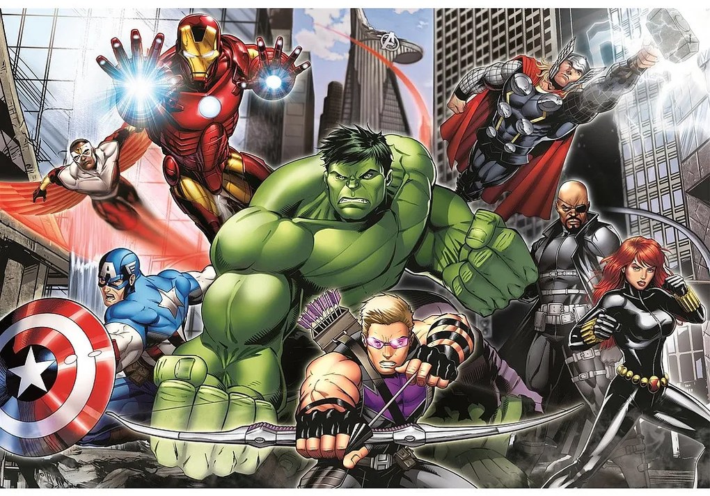 Avengers Hawkeye Puzzle maxi de 104 piese Clementoni
