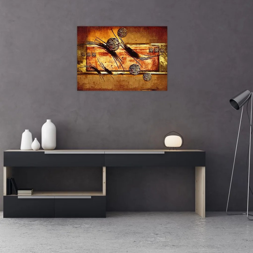 Tablou abstracției (70x50 cm)