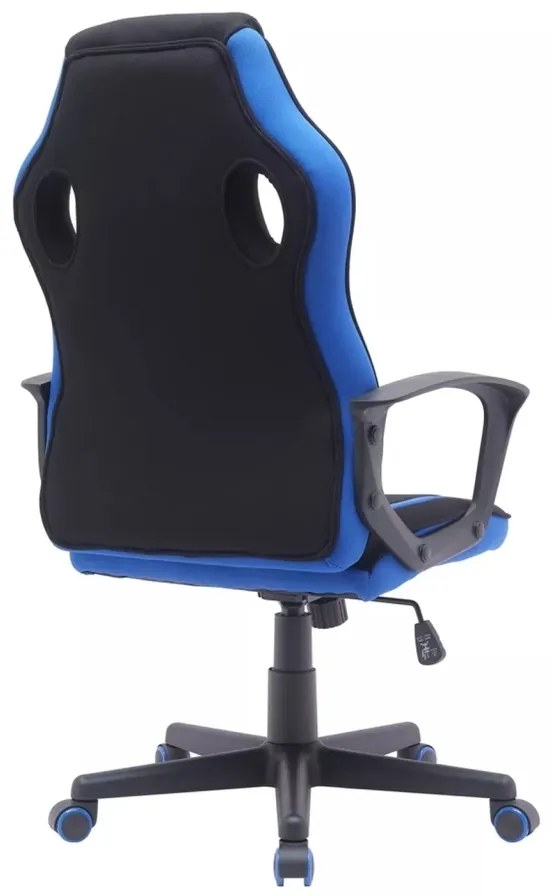 Scaun de birou Dakar negru/albastru