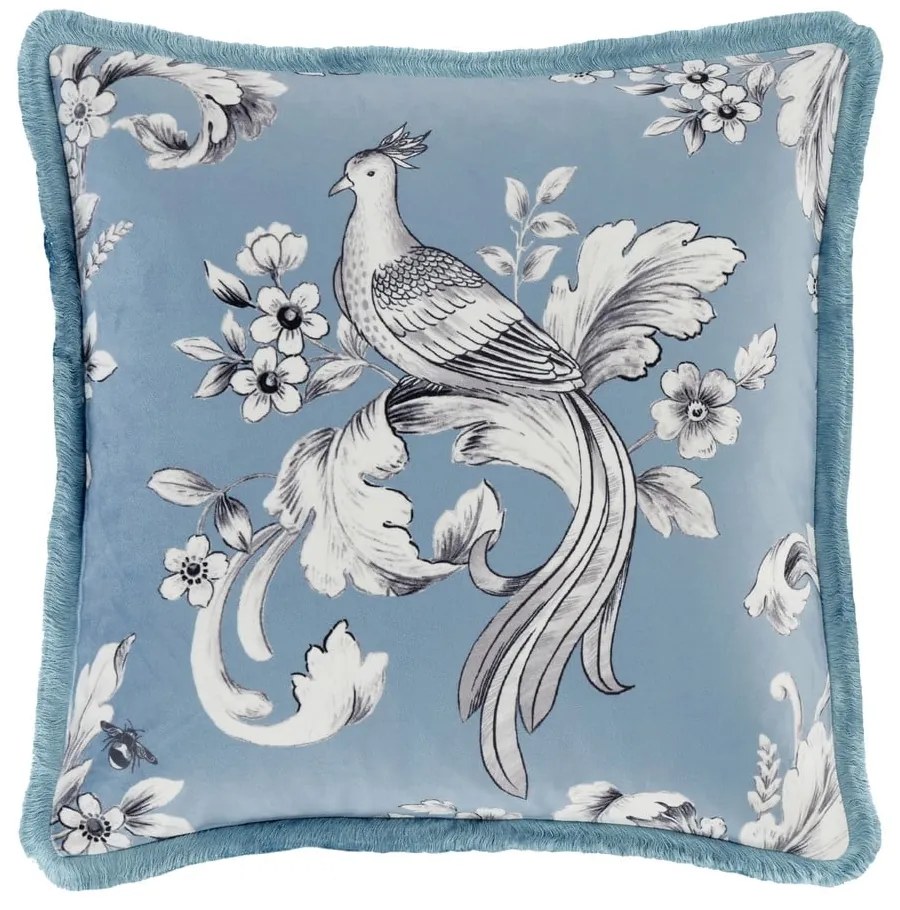 Pernă decorativă din catifea 45x45 cm Bridgerton Regal Floral – Catherine Lansfield