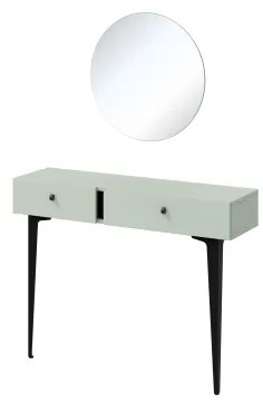 Consola Cato Verde Salvie, 105 Cm