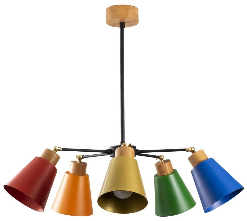 Lustră cu abajur din metal ø 58 cm Manavgat – Opviq lights