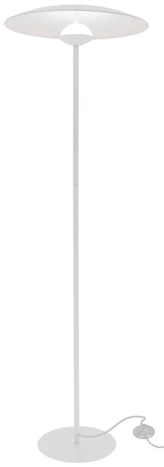 Lampadar alb LED cu abajur din metal (înălțime 140 cm) Lund – Candellux Lighting