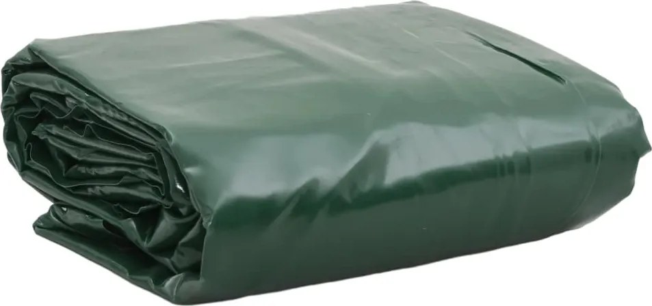 vidaXL Prelată, verde, 4x4 m, 650 g/m²