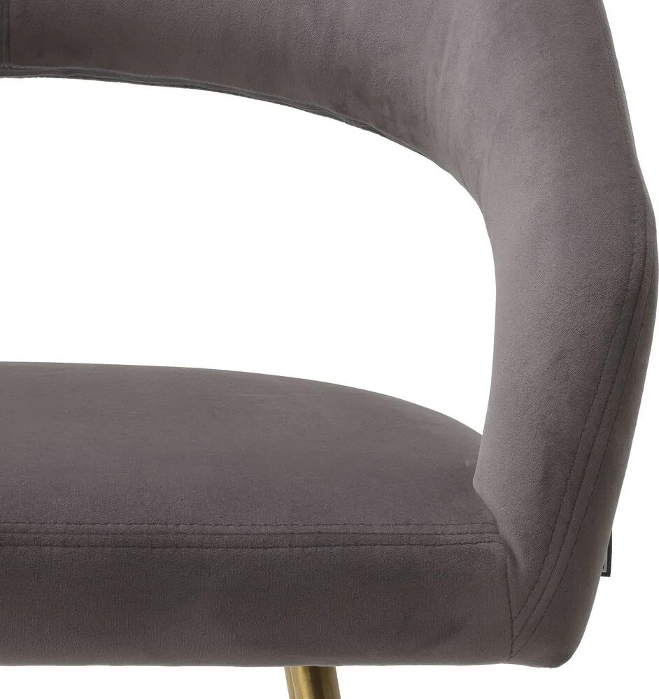 Scaun design elegant LUX Bravo, savona gri 115045 HZ