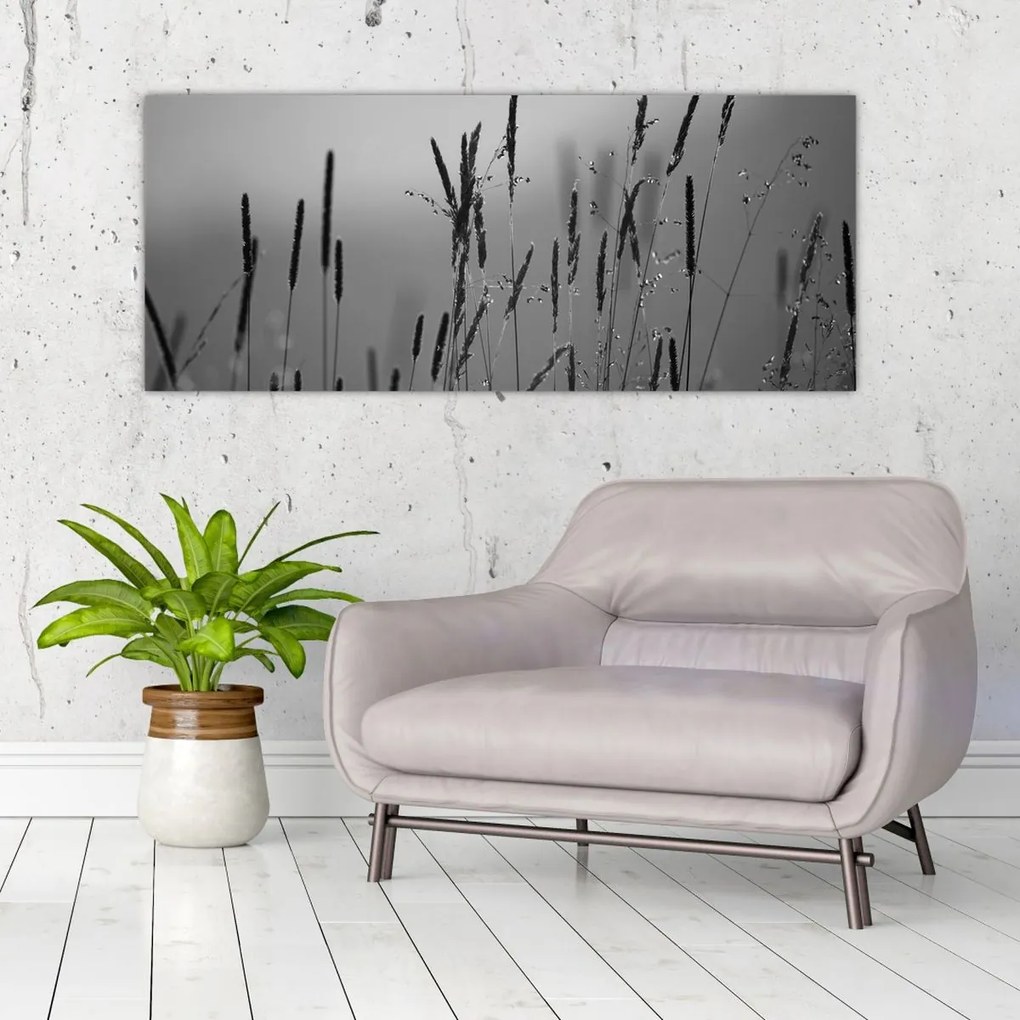 Tablou - Lamele de iarbă (120x50 cm)