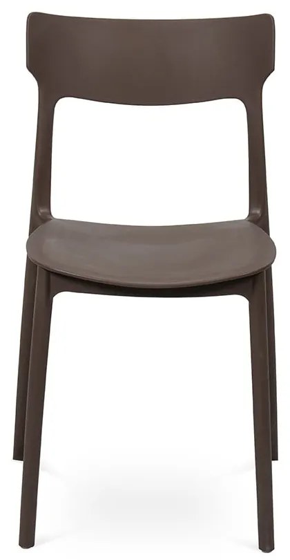 Scaun de grădină maro din plastic Biá – Bonami Essentials