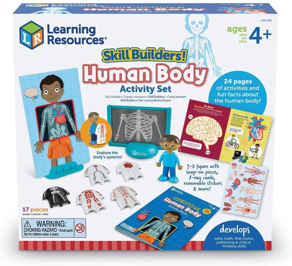 SET ACTIVITATI EDUCATIVE - CORPUL UMAN - LEARNING RESOURCES (LER1261)