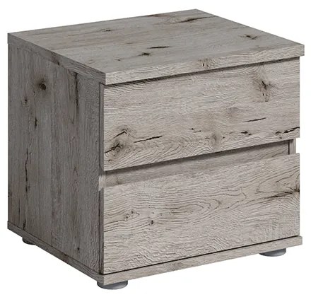 Noptiera, 2 bucati, stejar welington, TOGOS