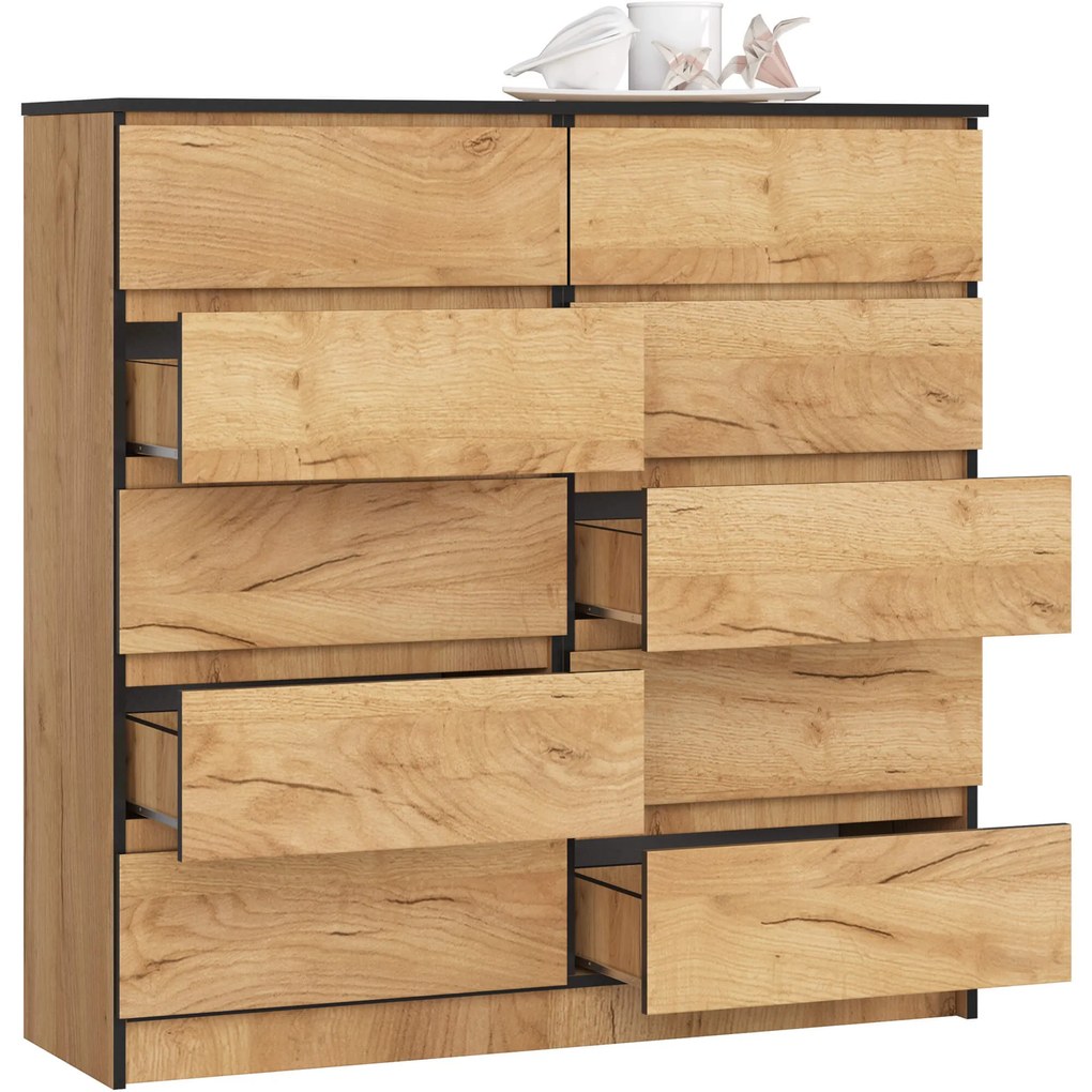 Comodă Kapil III (stejar craft). 1071288