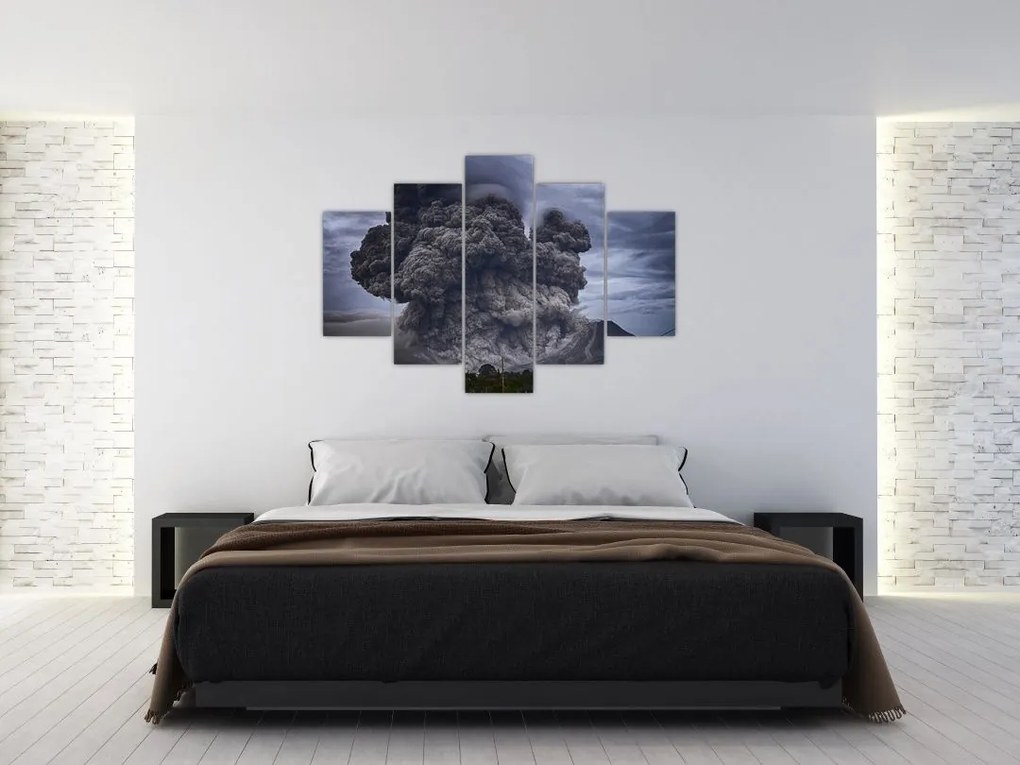 Tablou - Erupție vulcanică (150x105 cm)