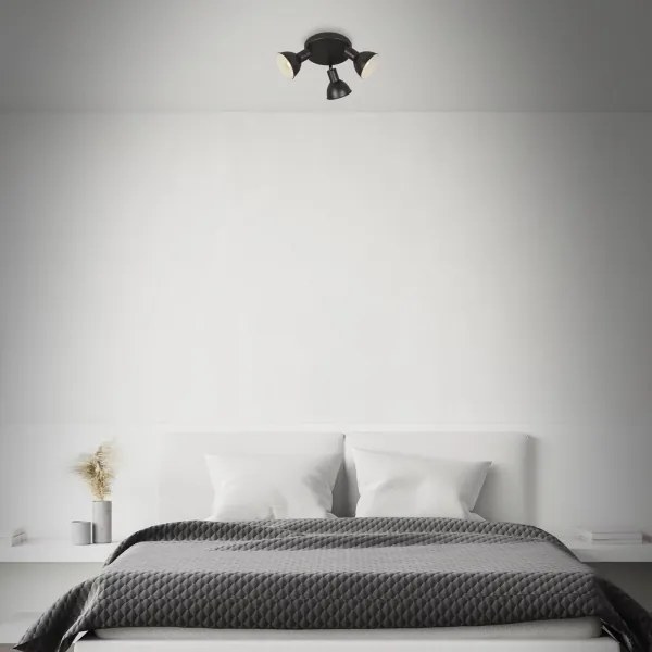 Spot Briloner 2674-035 RETRO 3xE14/25W/230V negru