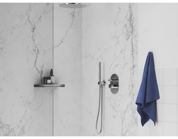 Ravak X07P337 - Furtun de duș din plastic, 200 cm, crom lucios