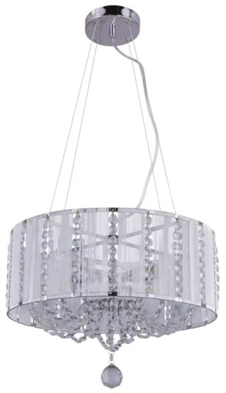 Globo 15091H - Lustră de cristal pe cablu WALLA 4xE14/40W/230V