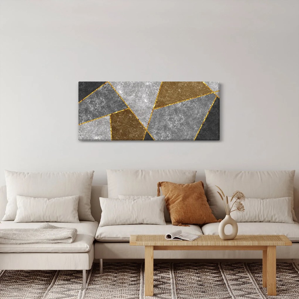 Tablou - Imitarea materialelor (120x50 cm)