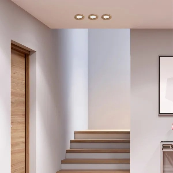 LED Spot WOODY 5,5W 230V 4000K nucă, Ø 10 cm