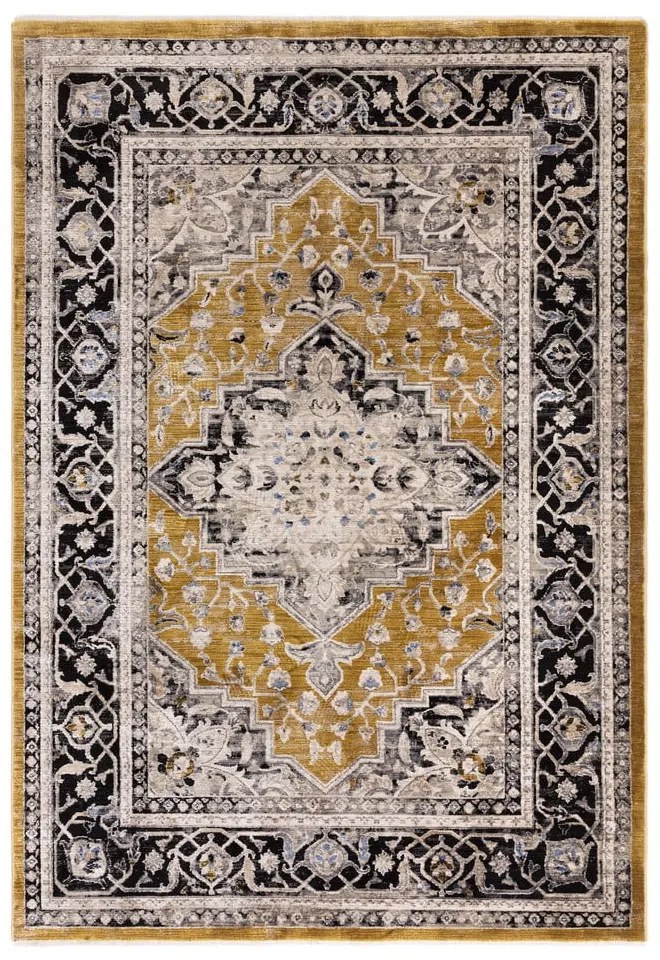 Covor galben ocru 160x240 cm Sovereign – Asiatic Carpets