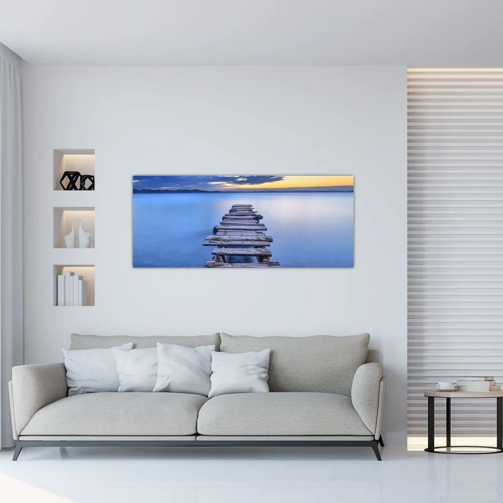 Tablou - Ponton, Zadar, Croația (120x50 cm)