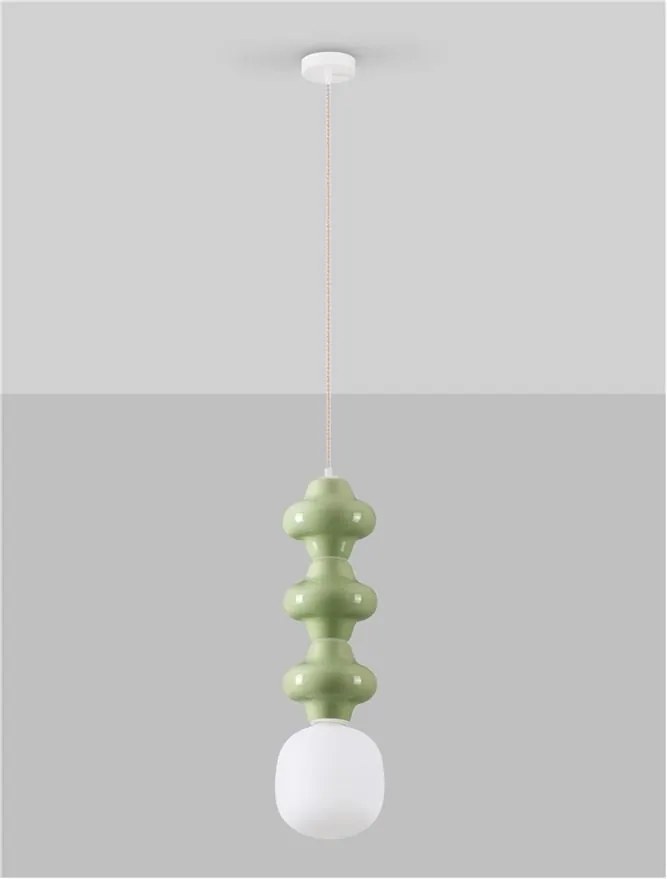 Pendul ceramic design modern CHIC verde