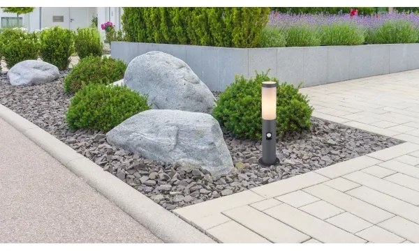 Globo BOSTON 3158AS - Lampă de exterior cu senzor, 1x E27, 15W, 230V