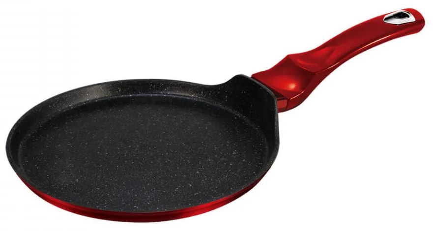 Tigaie de clatite 25 cm Black Burgundy Metallic Line Berlinger Haus BH 1666N