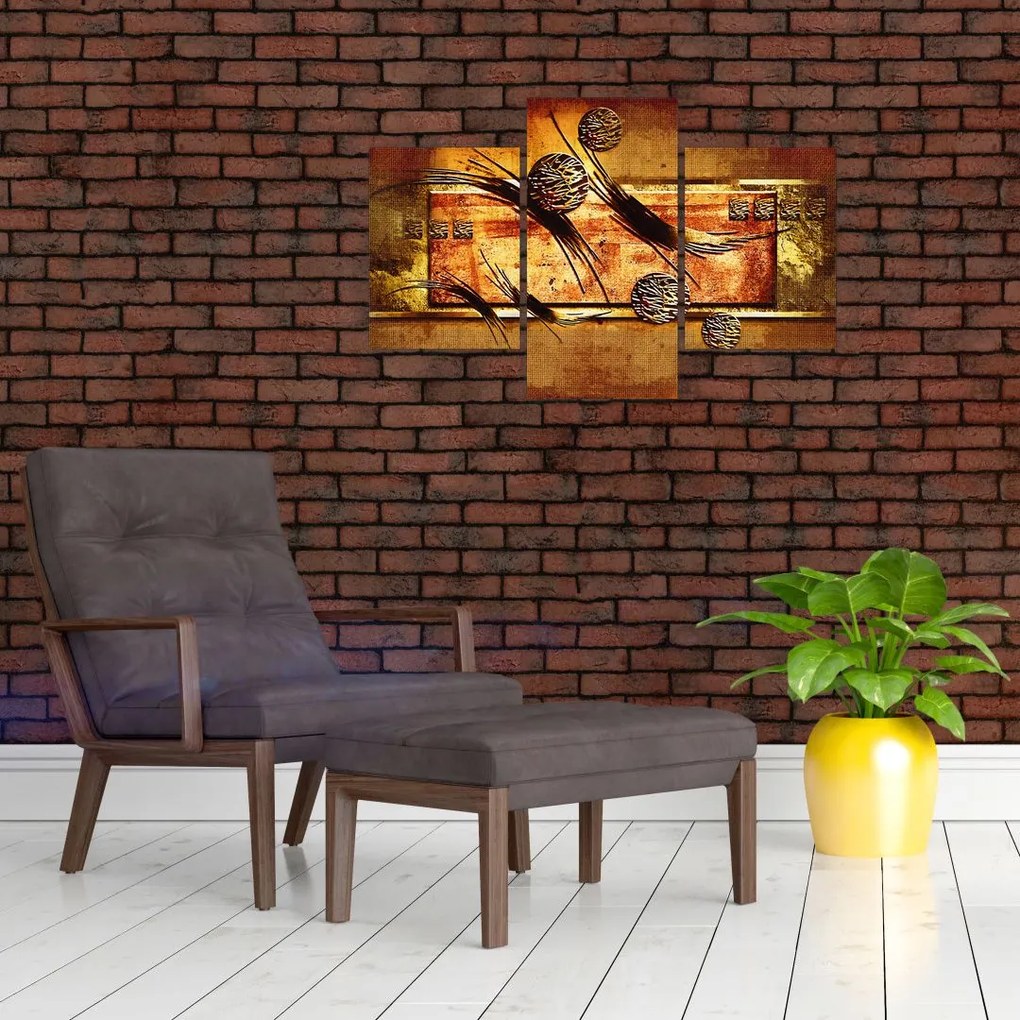 Tablou abstracției (90x60 cm)