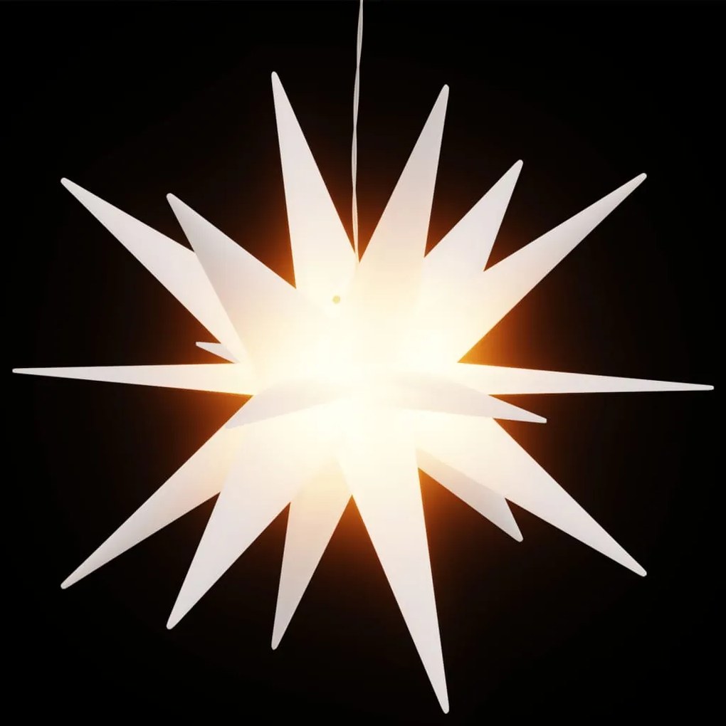 Lumina de Craciun cu LED, alb, 43 cm, pliabil