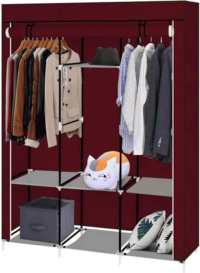 Sifonier mobil, dimensiuni 130x45x170 cm
