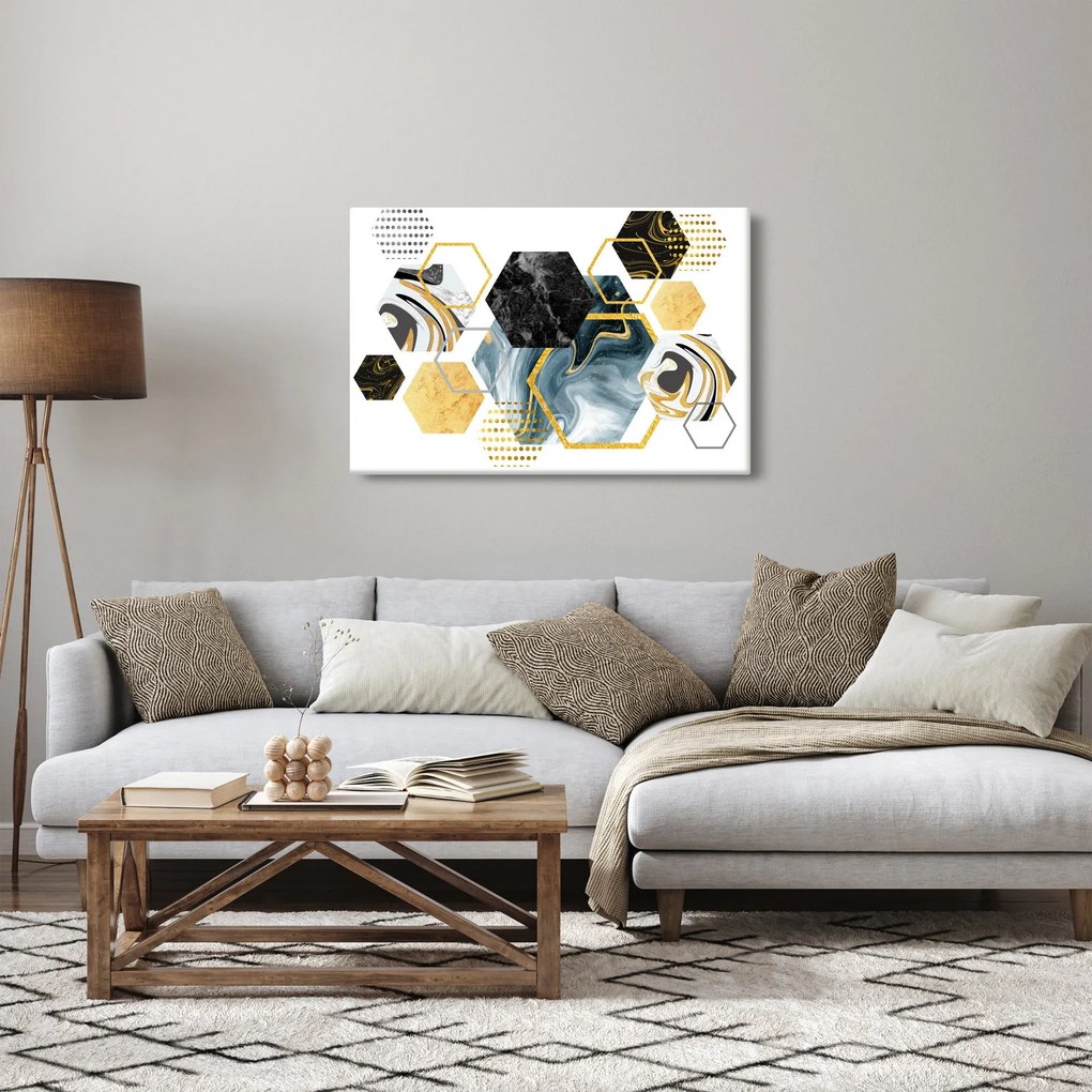 Tablou - Poligon (90x60 cm)