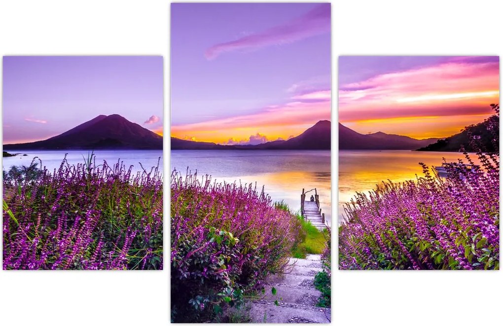 Tablou cu lac (90x60 cm)