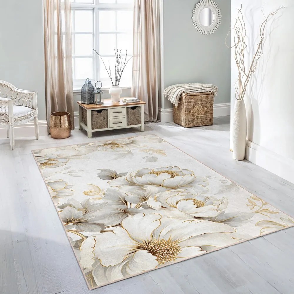 Covor crem lavabil 120x180 cm Soft and Gentle – Mila Home