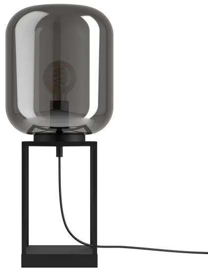 Lampă de masă Eglo 39988 BULCIAGO 1xE27/40W/230V fumuriu