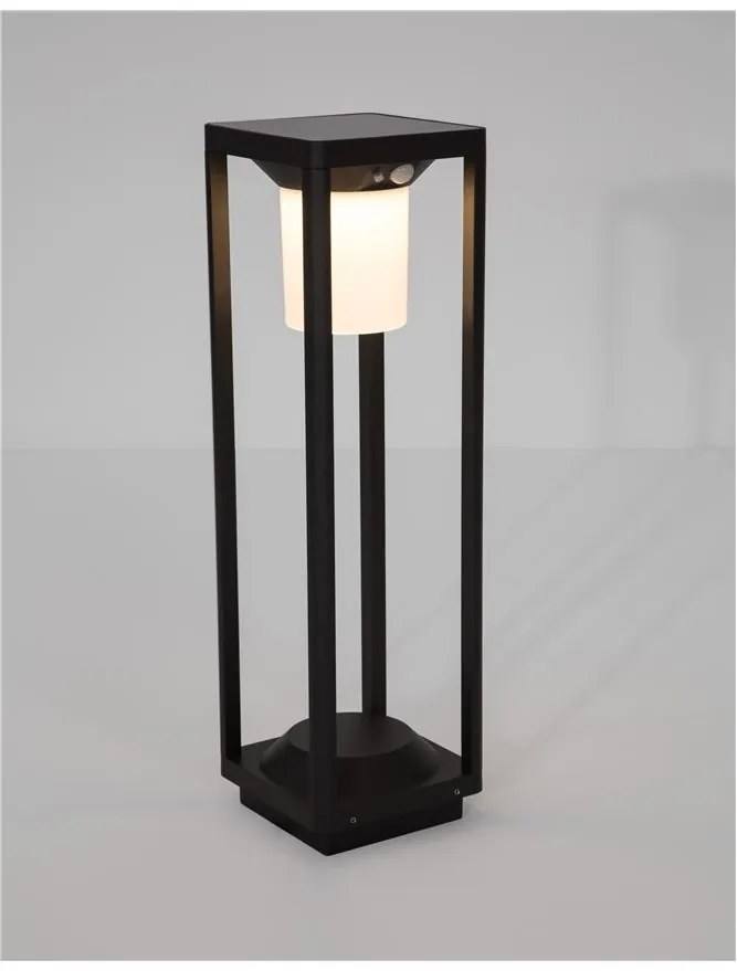 Stalp LED solar de exterior cu senzor miscare IP65 LOVETO H-50cm