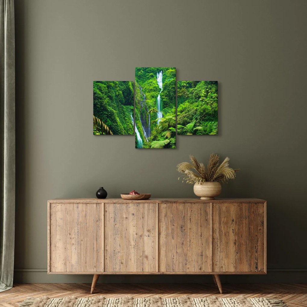 Tablou - Cascada Madakaripura, Java de Est, Indonezia (90x60 cm)