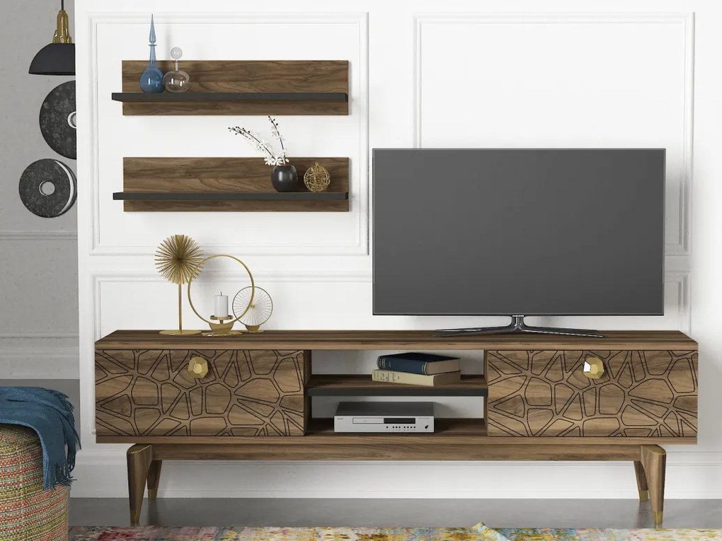 Comoda TV Royal - Walnut