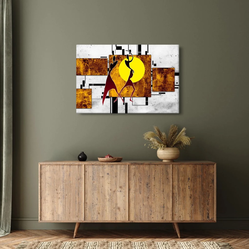 Tablou cu pictură epochală străveche (90x60 cm)