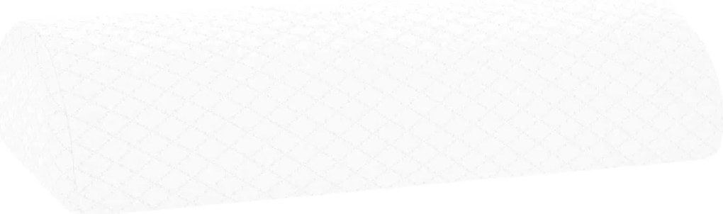 vidaXL Pillow pentru Picioare Alb 52 x 20 x 12 cm Spumă cu Memorie