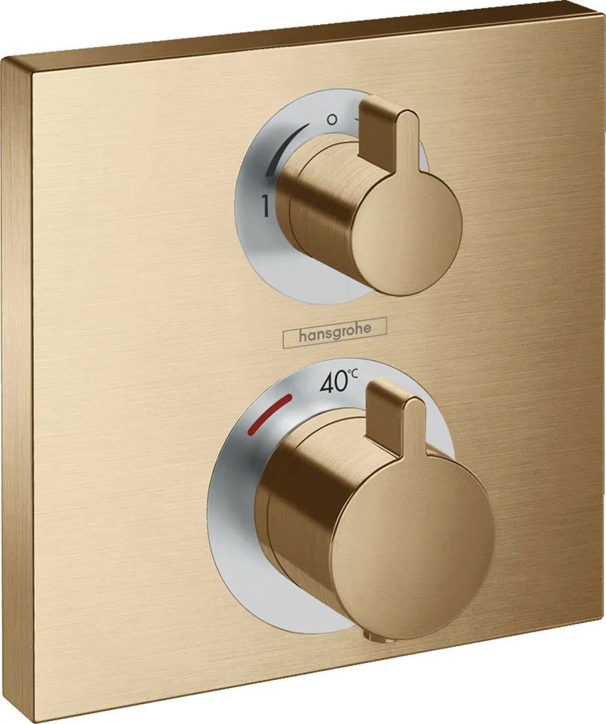Hansgrohe Ecostat baterie cadă-duș ascuns cu termostat || 15714140