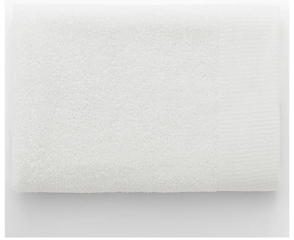 Prosop alb din bumbac din frotir 50x100 cm Amari – Restilo